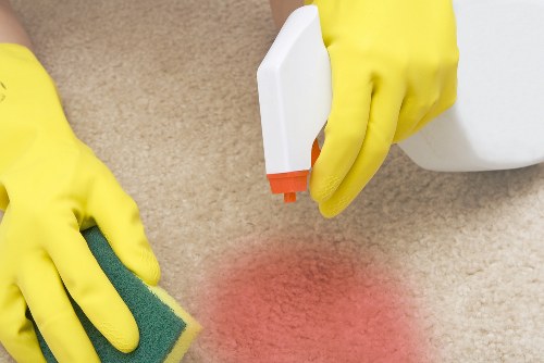 Professional hard floor cleaning in a Hammersmith property