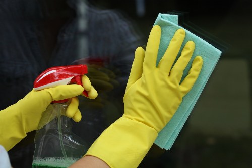 Office cleaning in a Hammersmith business workspace
