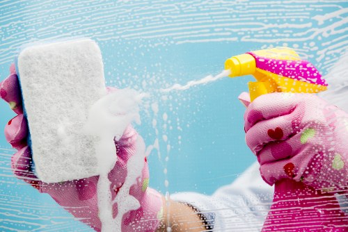 Professional exterior cleaning for a mixed-use property in Hammersmith